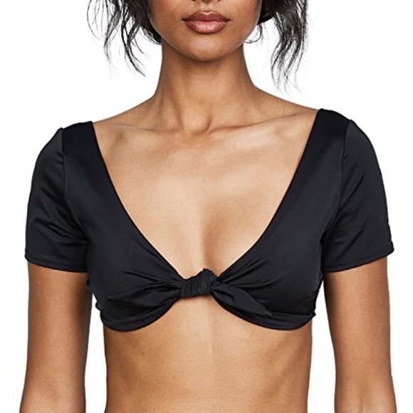 SOLID & STRIPED Other - Solid & Striped Vanessa top in black, S